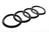 Audi A3/S3/RS3 Sportback 2020+ Rear Tailgate 'Rings' Emblem in Gloss Black