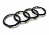 Audi Front Grille 'Rings' Emblem in Gloss Black 4H0853605C T94