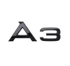 Audi A3 Gloss black rear emblem