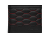Audi Sport Wallet Leather, men, black-red - 3152201200