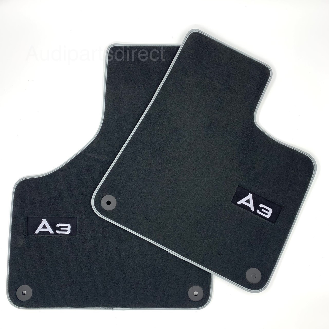 Audi A3 20042013 FrontPremium Textile Floor Mat Set Audi Parts Direct
