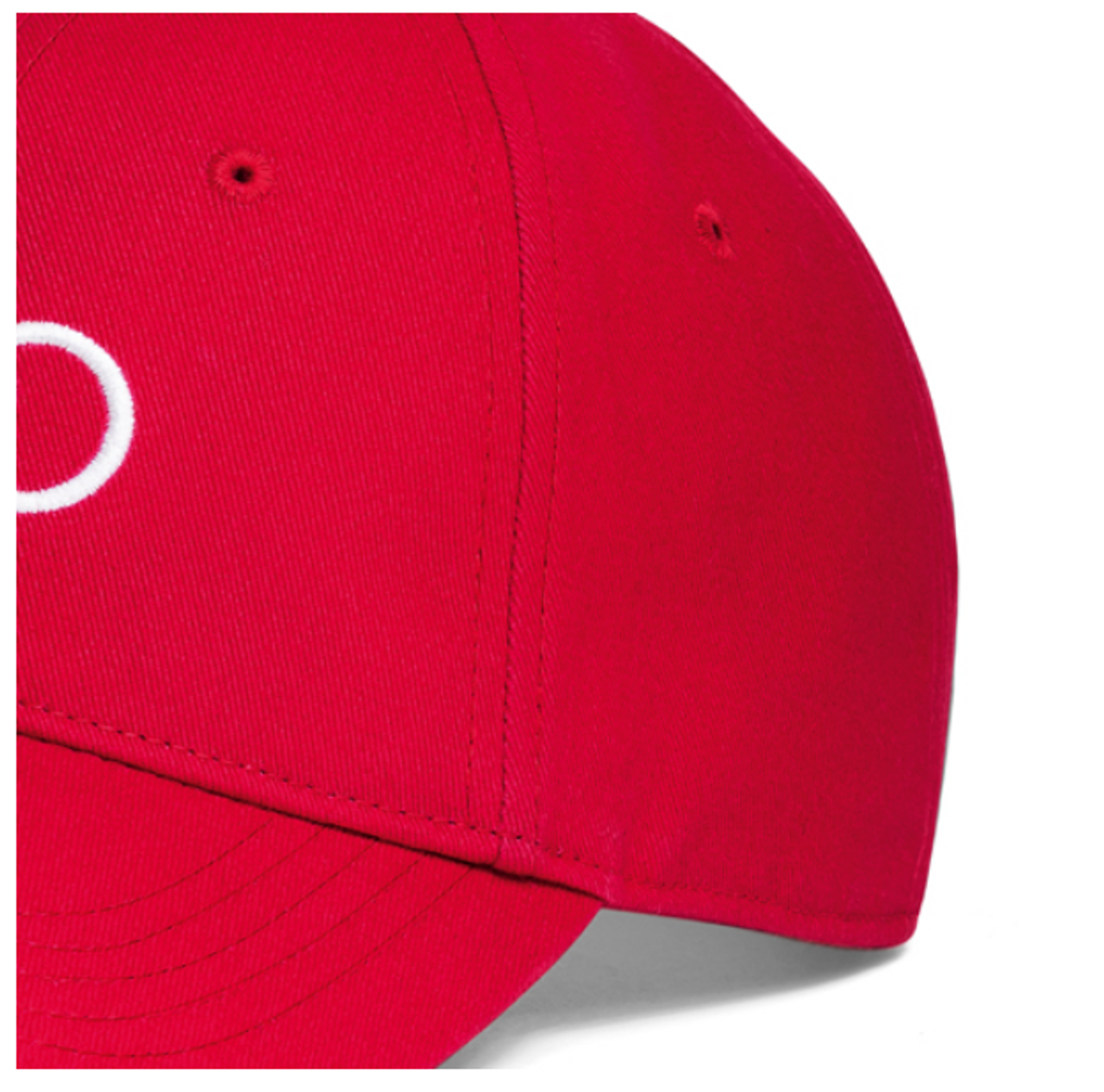 Genuine Audi Baseball Cap, red, Four Rings collection - 3131701010