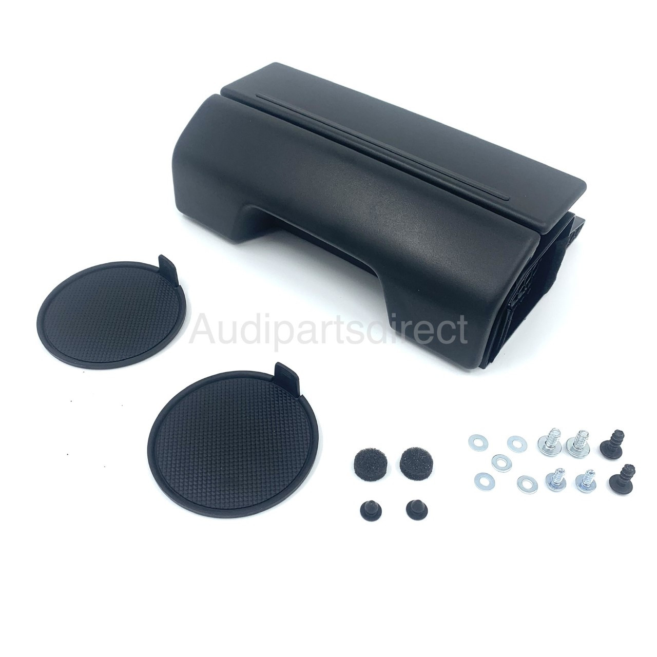 Genuine Audi e-tron / A6 & A7 2019+ rear armrest retrofit cup holder kit (black)