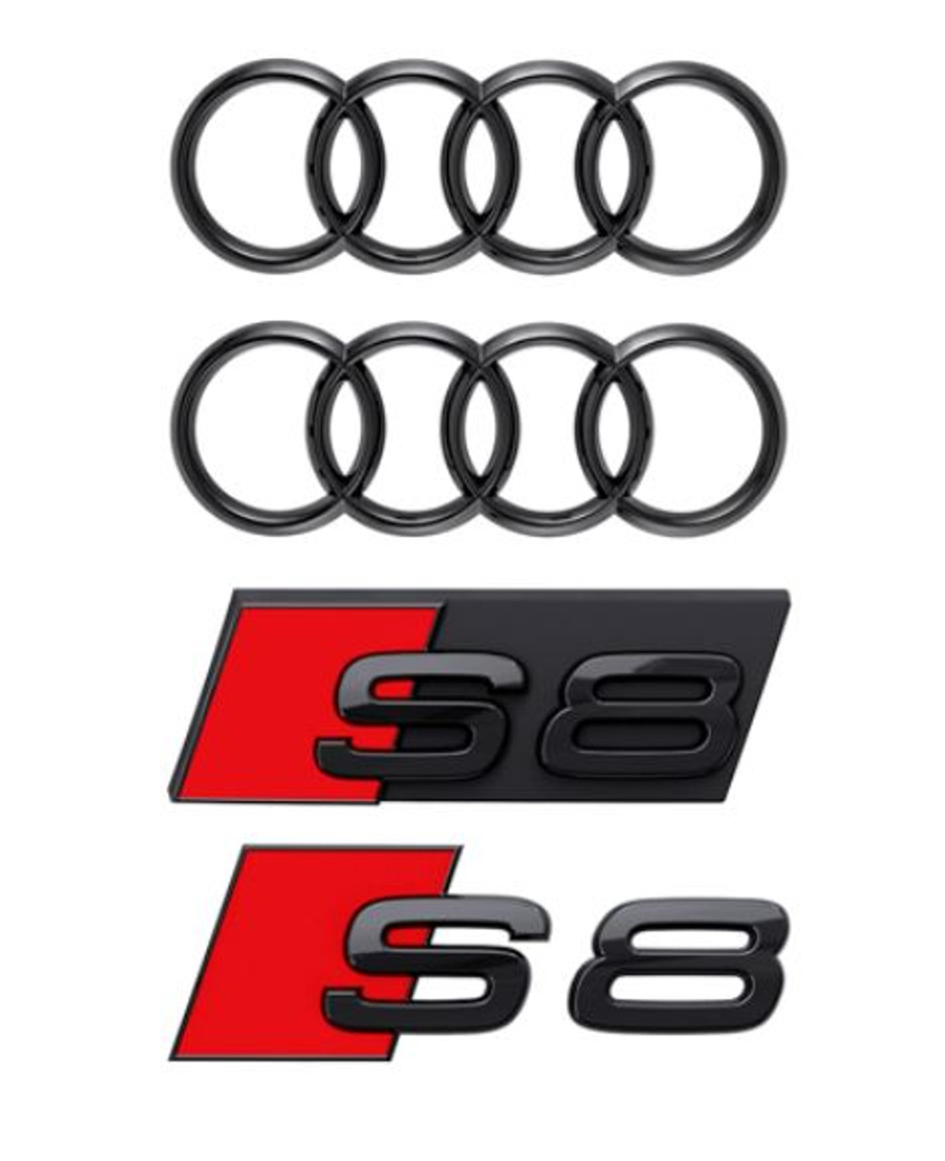 Genuine Audi Black Badge Kit - S8 2019+