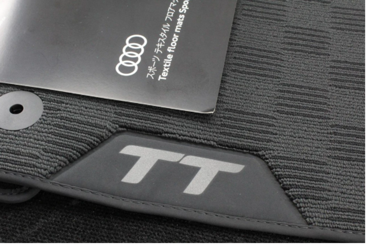 Audi TT 2015+ Front and rear 'sports' carpet floor mats 8S2061270