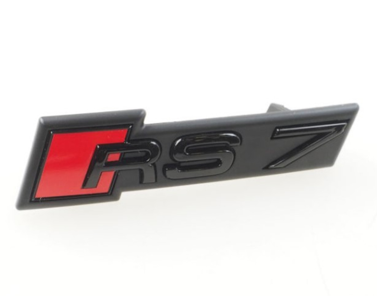 Audi RS7 gloss black front grille badge/emblem 2020+