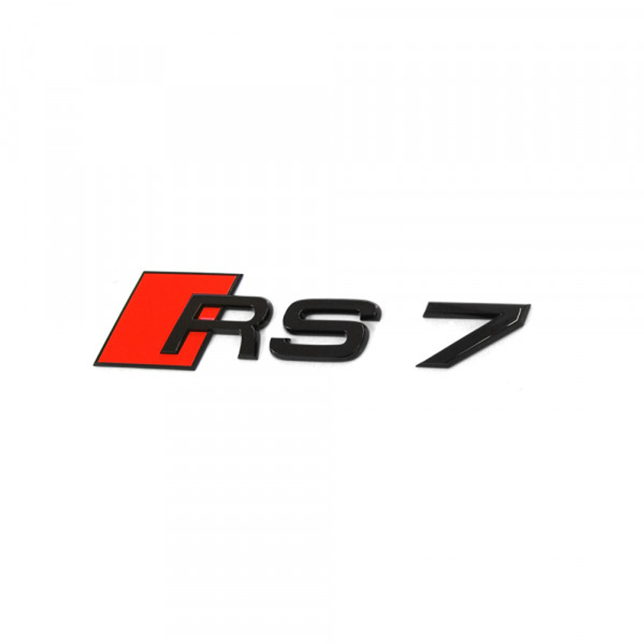Audi RS7 gloss black rear badge/emblem