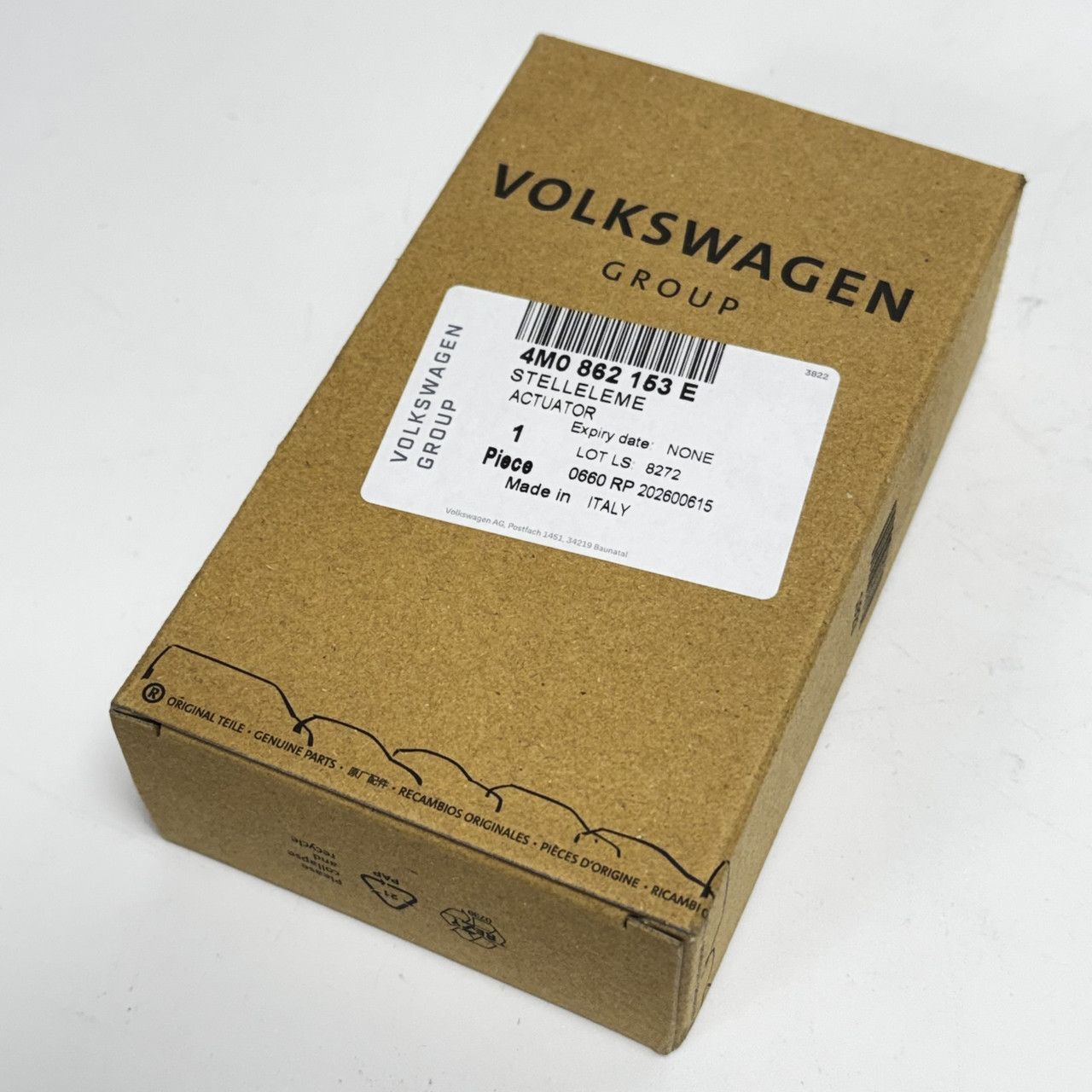 Audi Fuel Flap Actuator 4M0862153E