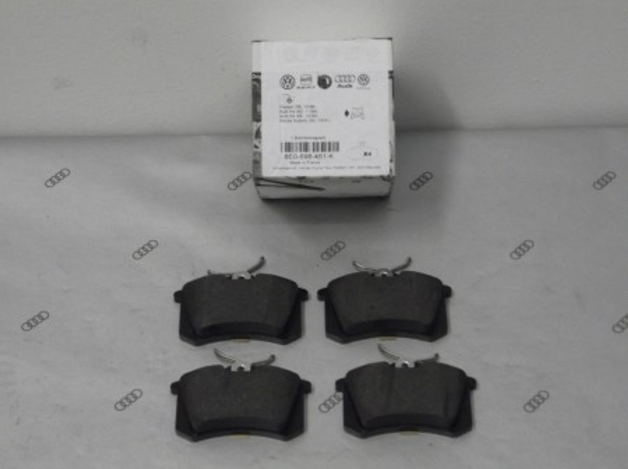 Audi A4 Rear Brake Pads 8E0698451K