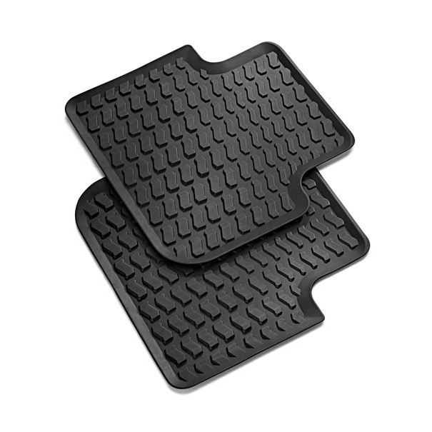 Genuine Audi Q3 2019-2026 Rear Rubber Mats  
83A061511041