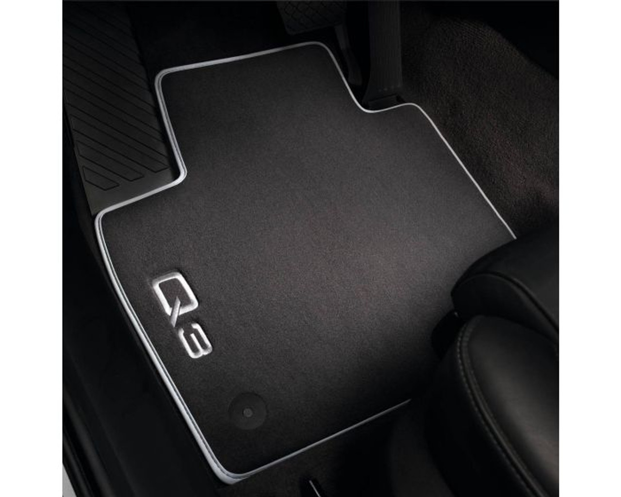 Audi Q3 2012-2018 Front Premium Textile Floor Mat Set - Audi Parts