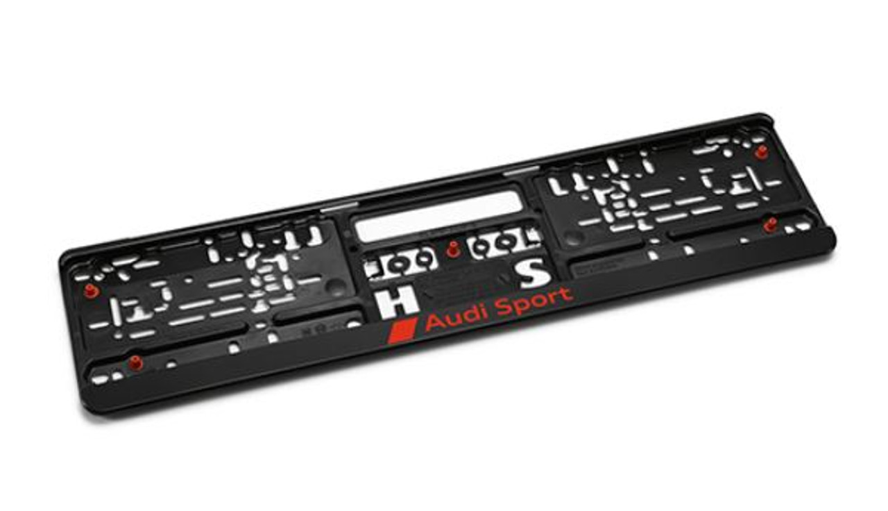 Genuine Audi Sport Number Plate Holder 3291900100