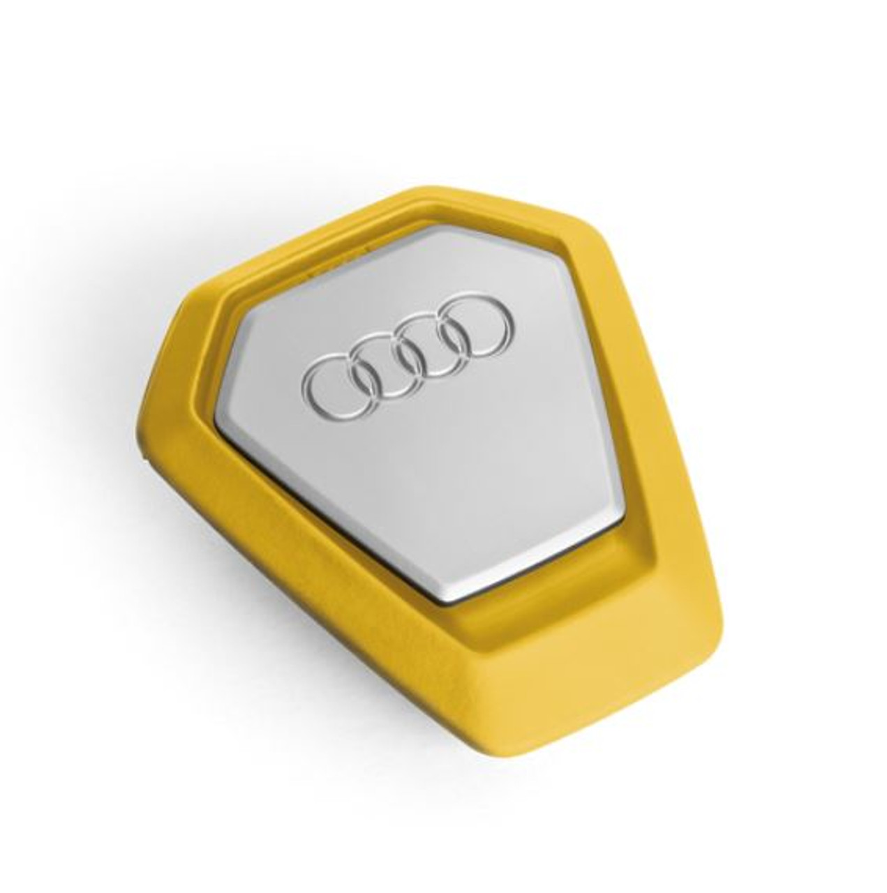 Genuine Audi Air freshener dispenser, yellow, invigorating