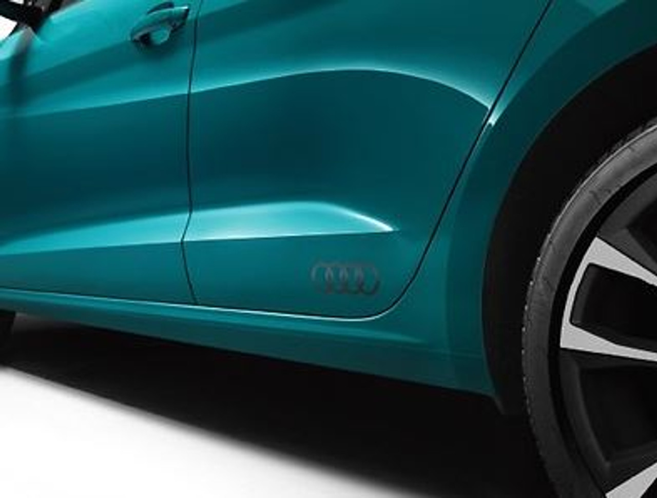 'Audi Rings' Decal Set in Matt Platinum Grey 82A064317 1RR
