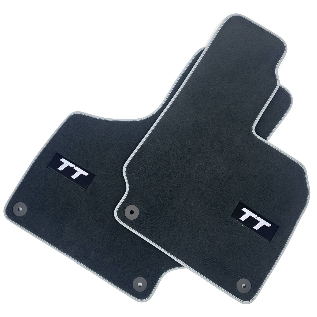 Audi TT 2007-2014 Front Premium Textile Floor Mat Set 8J2061275MNO