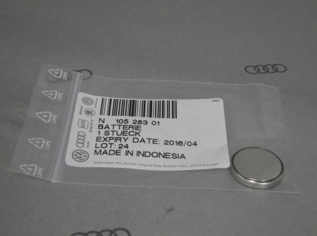 Audi Remote Key Battery Audi Parts Direct