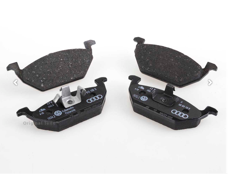 Audi A1 Front Brake Pads 1S0698151D Audi Parts Direct