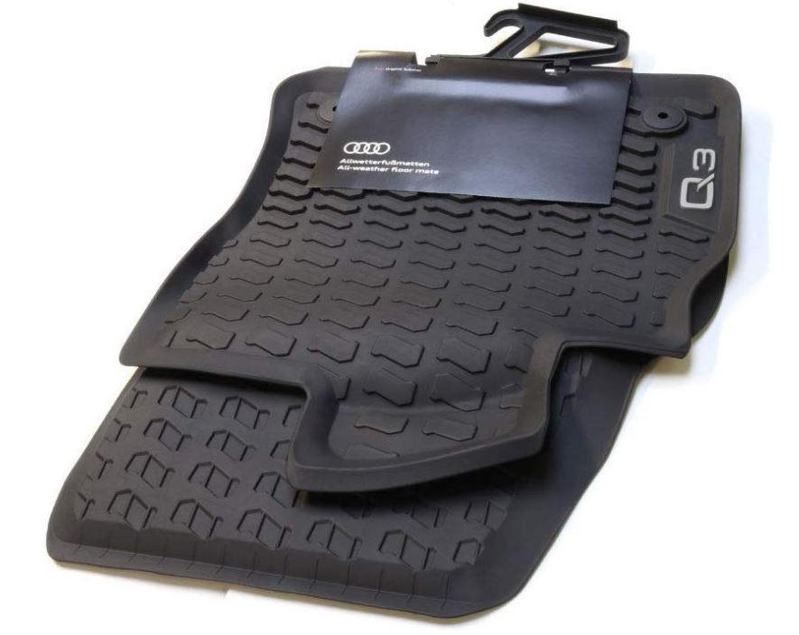 Audi Q3 & Q3 Sportback 2019+ Front Rubber Mats Audi Parts Direct