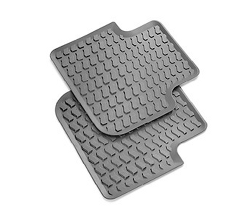 Genuine Audi Q7/Q8 2016+ Rear Rubber Mat Set 4M1061512A 041
without clips