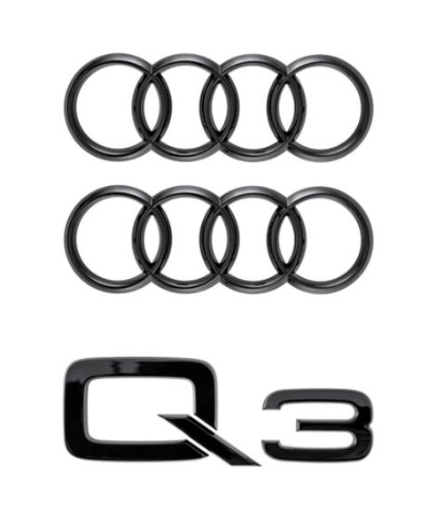 Genuine Audi Black Badge Kit - Q3 2019+