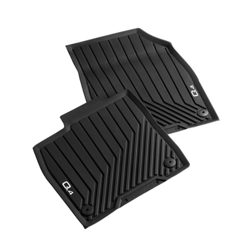 Audi Q4 e-tron front rubber floor mats