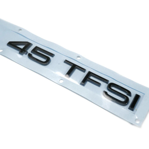 Audi 45 TFSI gloss black rear emblem - 83A853744D T94