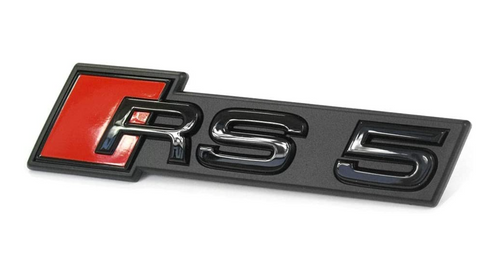 Audi RS5 Gloss black front grille emblem 2017-2019 - 8W6853736C T94