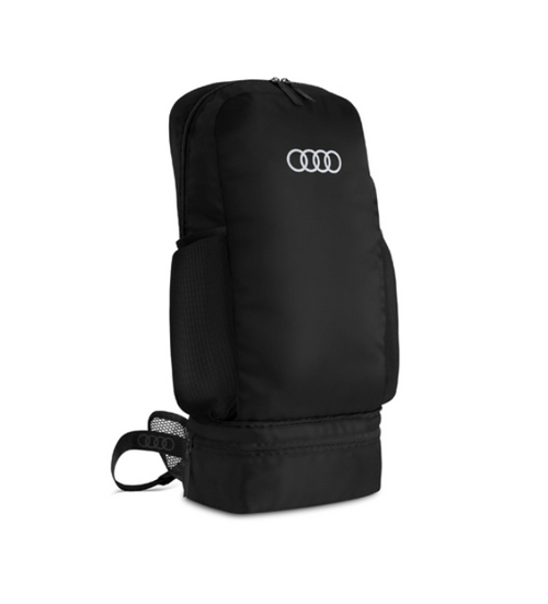 Amazon.com: AUDI 3152000100 Bag Foldable Carry Bag Rings Logo Handbag Light  Grey : Automotive