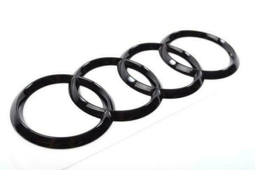 Audi A3 2013-2020 Sportsback rear 'Rings' Emblem in Gloss Black 8V4853742A T94