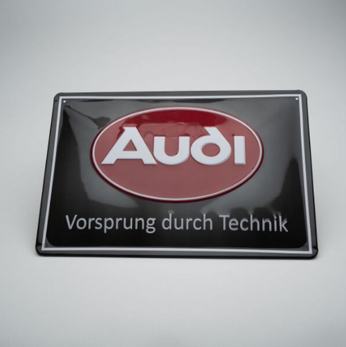 Audi Sign - Vorsprung Durch Technik - A8-8982