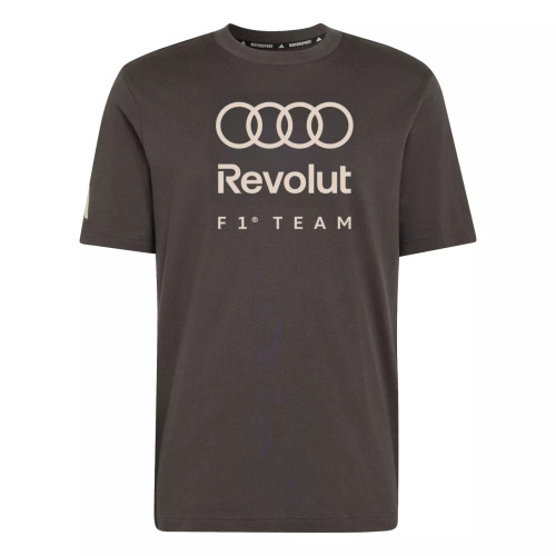 AUDI FORMULA ONE FAN GRAPHIC T-SHIRT MEN - Black / Grey
