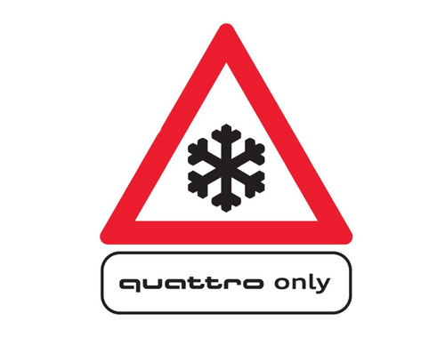 Label quattro only