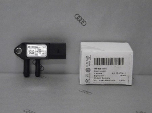 Genuine Audi Diesel Particulate Filter Pressure Difference Sensor 
059906051C