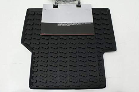 Audi Q3 20122018 Rear Rubber Mats Audi Parts Direct