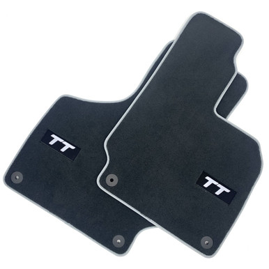 Audi TT 2007-2014 Front Premium Textile Floor Mat Set - Audi Parts Direct