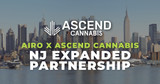 Airo Brands Announces Expanded Partnership With Ascend Wellness Holdings, Inc. to Launch Airo Products in New Jersey's Cannabis Market