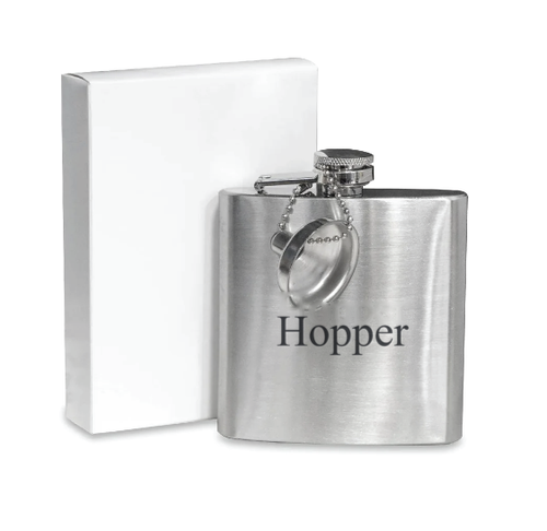 Personalized Hip Flask with Funnel