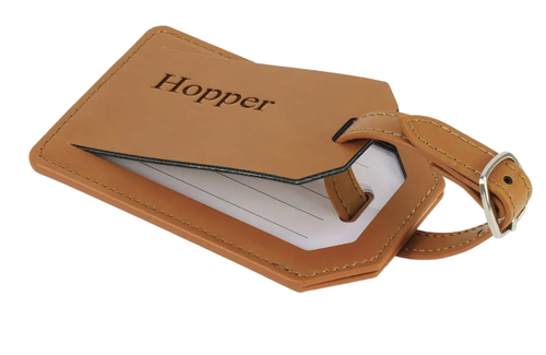 Personalized Leatherette Luggage Tag