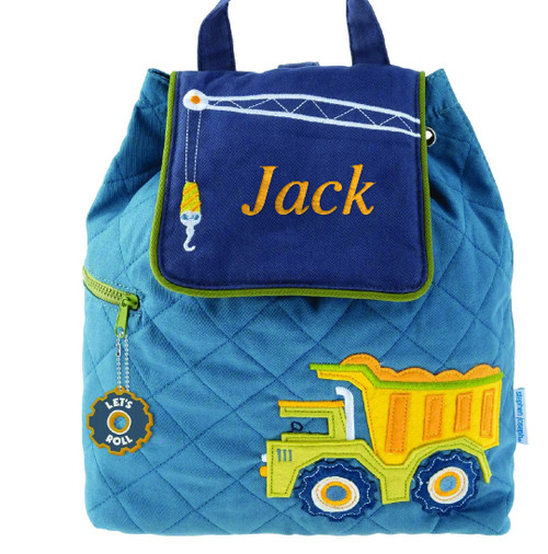 Personalized Quilted Backpack - Construction