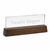 Acrylic and Wood Desk Nameplate
