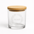 Engraved Glass Candle Jar