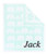 Personalized Blue Elephant Chenille Blanket - Blue Elephant