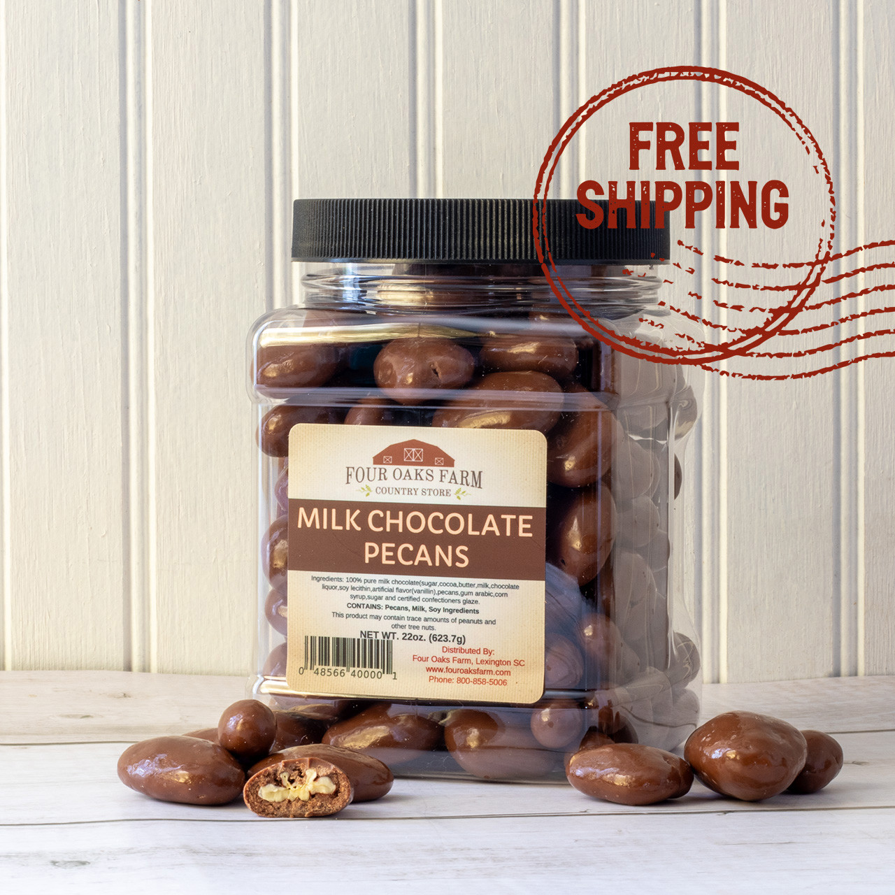 Chocolate Covered Pecans Gift Box | Southern Gourmet Treat