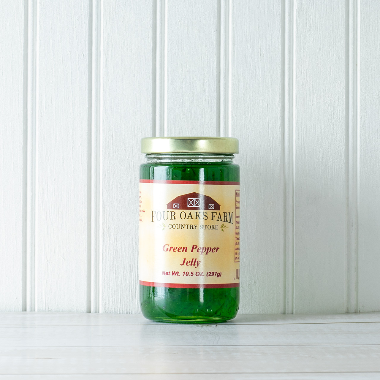 Green Pepper Jelly 10.5 oz ‚Äì Sweet & Mild Gourmet Jelly | Four