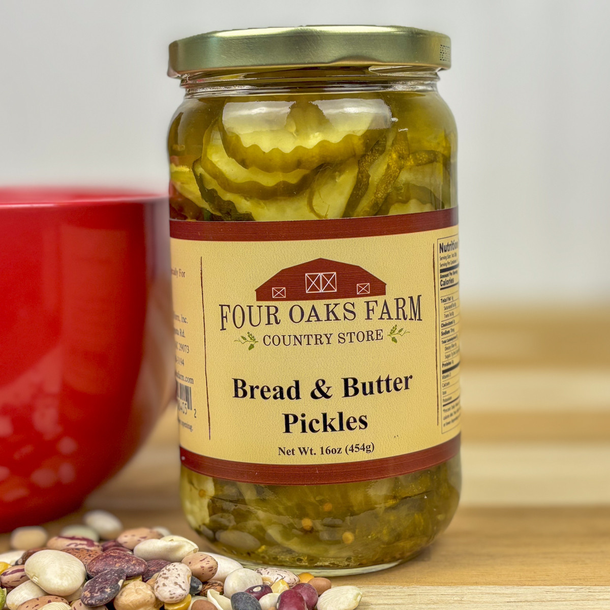 Bread & Butter Pickles - Sweet Southern Pickle Chips | Four Oaks Farm