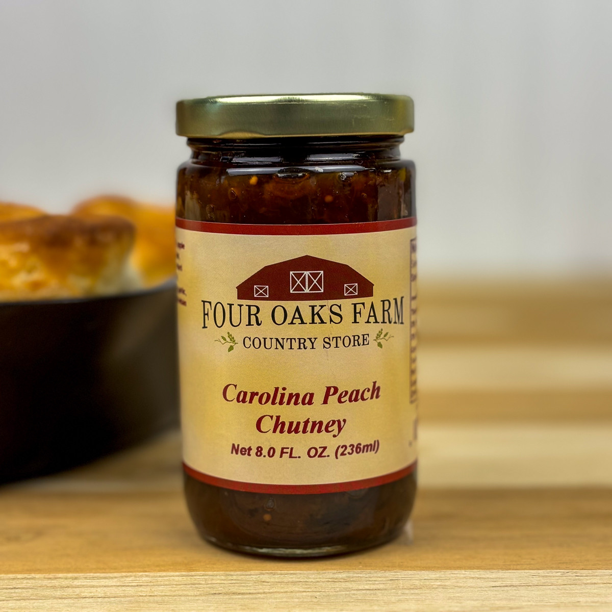 Caolina Peach Chutney | Four Oaks Farm