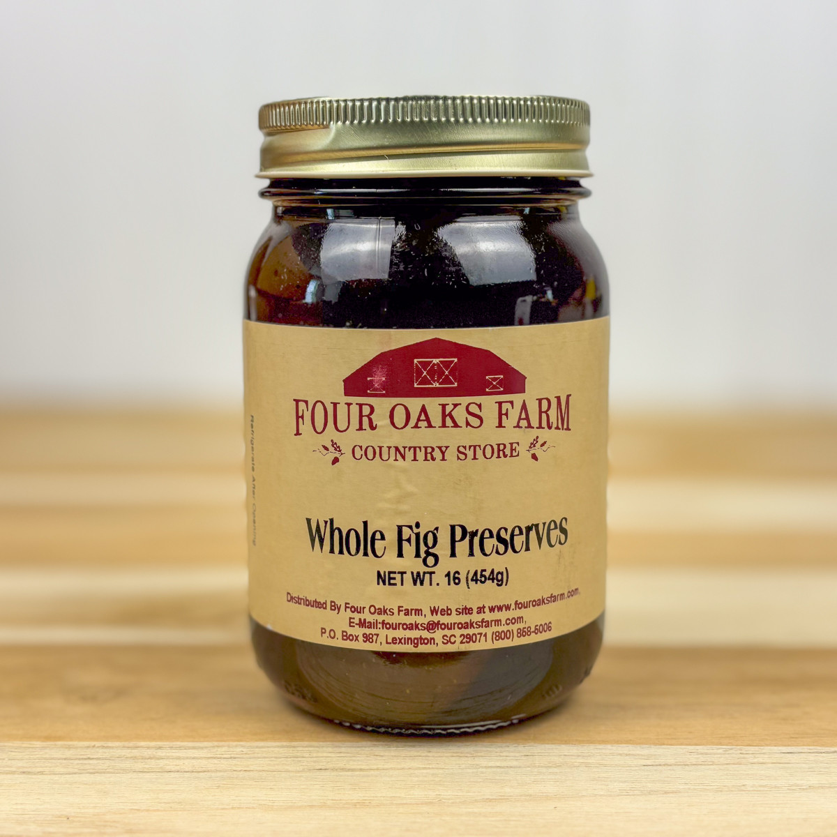 Whole Fig Preserves - Premium Fig Preserves | Four Oaks Farm