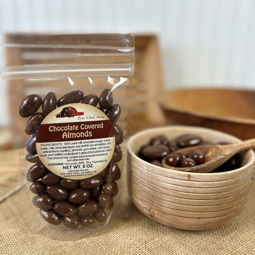 Chocolate Covered Almonds 8 oz