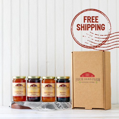 Country Preserves 4 Pack Gift Box