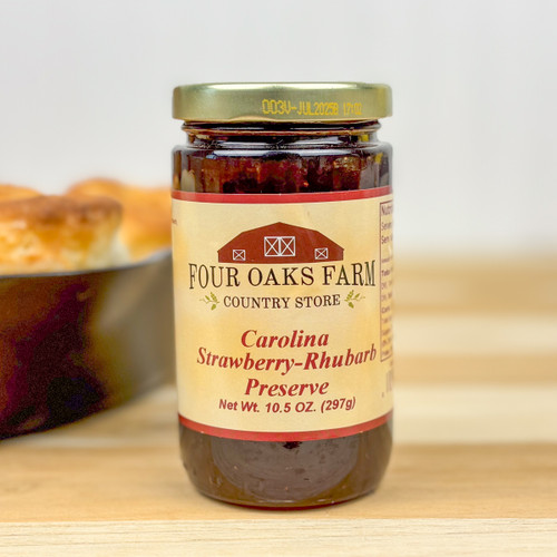 Strawberry Rhubarb Preserves 10.5 oz.